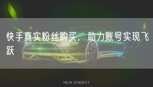 快手真实粉丝购买，助力账号实现飞跃