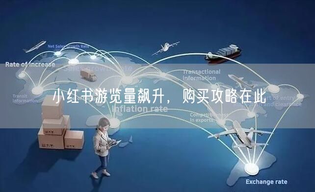 小红书游览量飙升，购买攻略在此