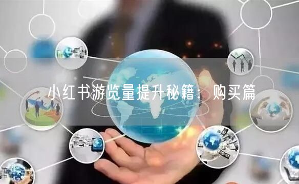 小红书游览量提升秘籍：购买篇