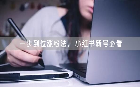 一步到位涨粉法，小红书新号必看