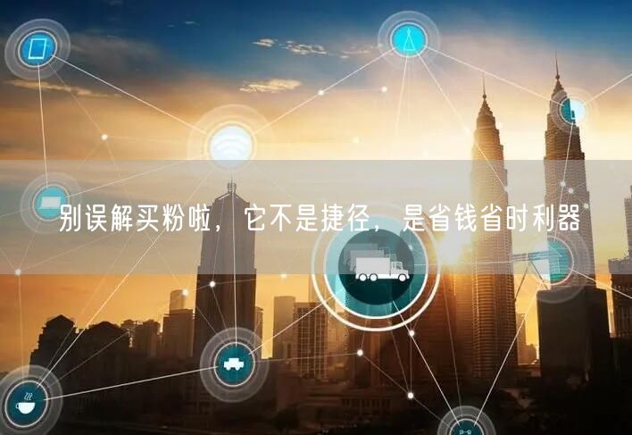 别误解买粉啦，它不是捷径，是省钱省时利器